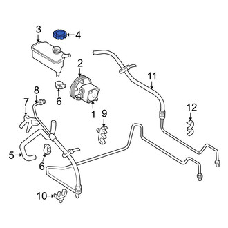 Volvo OE - Power Steering Reservoir Cap