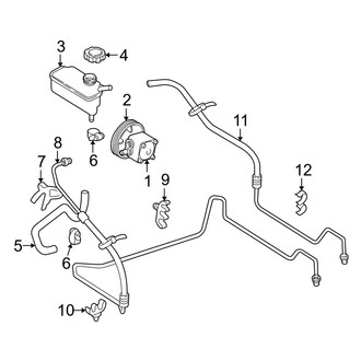 Volvo OE - Steering Gear & Linkage - Pump & Hoses (Base / 2.4T / AWD / T5)