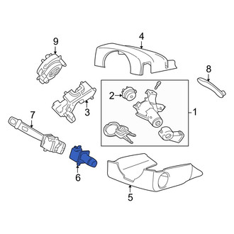 Volvo OE - Wiper Switch