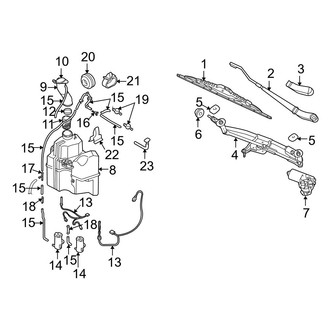 Volvo OE - Windshield - Wiper & Washer Components (2.5T / T5)