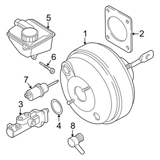 Volvo OE - Cowl - Components on Dash Panel (Base / 2.4T / AWD / T5)