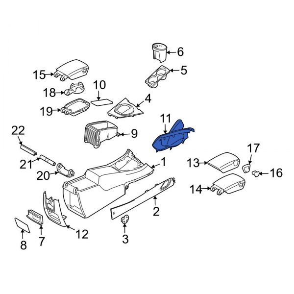 Parking Brake Lever Cover