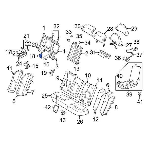 Seat Armrest Cover