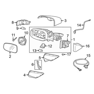 Volvo OE - Front Door - Outside Mirrors (2.5T / T5)