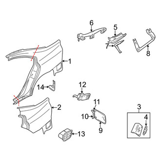 Volvo OE - Quarter Panel & Components