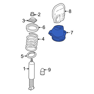 Volvo OE - Rear Left Suspension Shock Absorber Mount