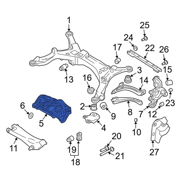 Powertrain Skid Plate