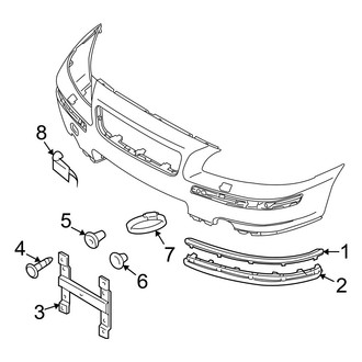 Volvo OE - Front Bumper & Grille - Exterior Trim (T5)