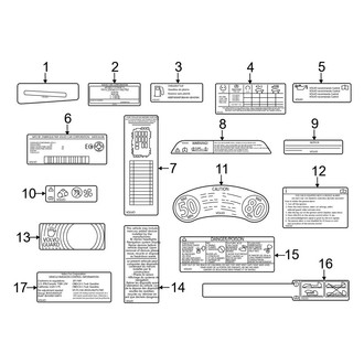 Volvo OE - Information Labels - Labels