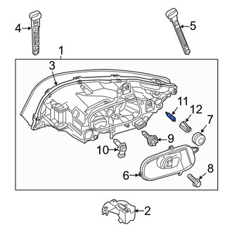 Volvo OE - Front Turn Signal Light Bulb