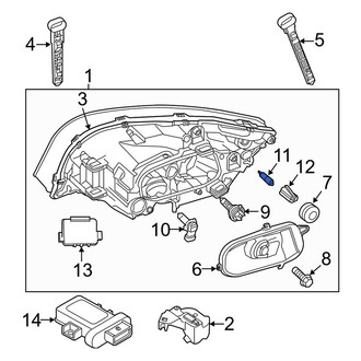 Volvo OE - Front Turn Signal Light Bulb