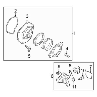 Volvo OE - Cooling - Water Pump (3.0L)