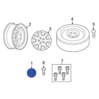 Volvo OE - Wheel Cap