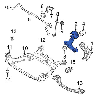 Volvo OE - Rear Lower Rearward Suspension Control Arm