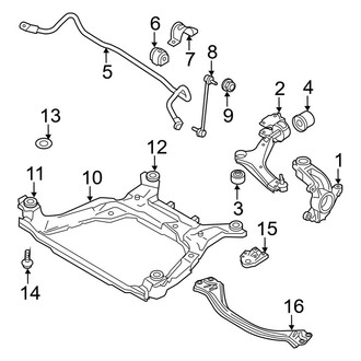 Volvo OE - Front Suspension - Suspension Components (T5 Platinum)