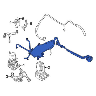 Volvo OE - Power Steering Pressure Hose
