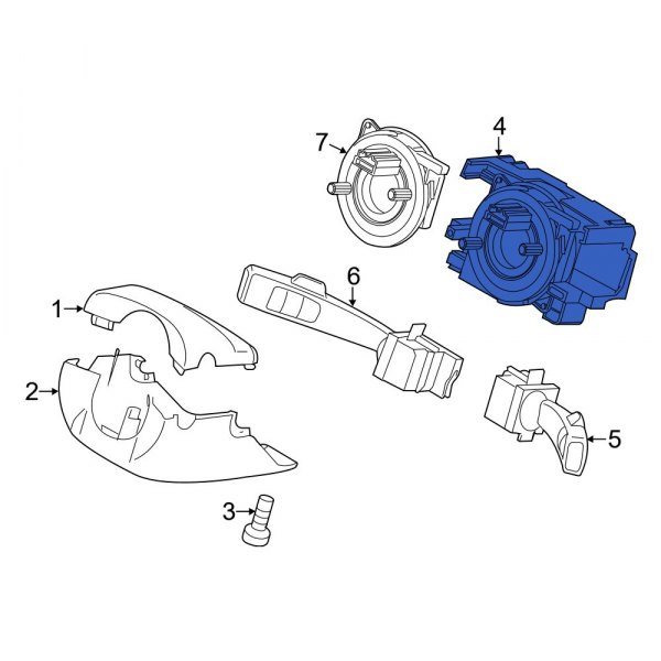 Steering Column Switch Housing