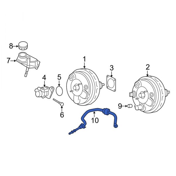 Brake Vacuum Hose