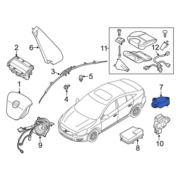 Air Bag Impact Sensor