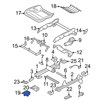 Volvo OE - Seat Heater Control Module