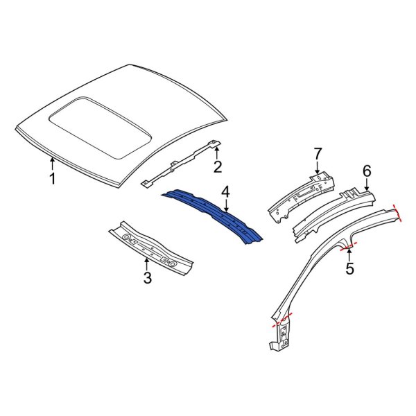 Roof Header Panel