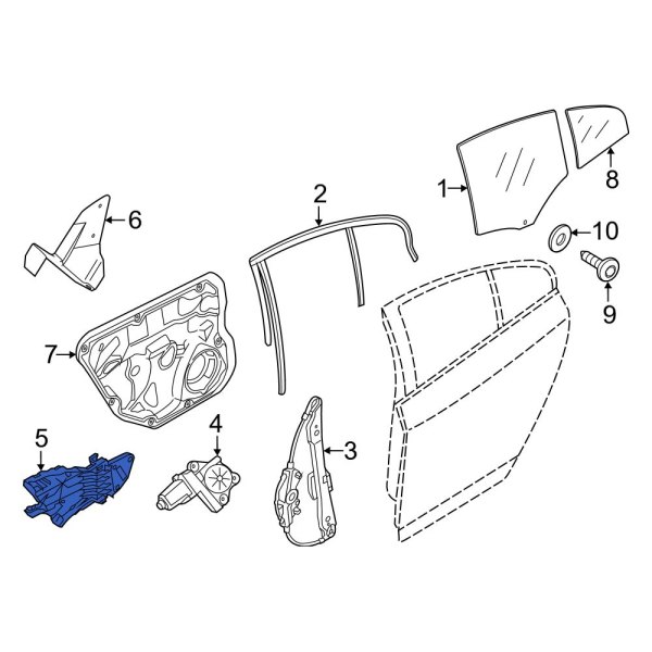 Window Motor Bracket