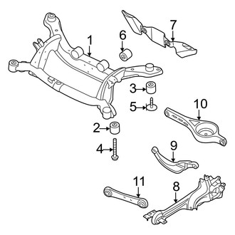 Volvo OE - Rear Suspension - Suspension Components