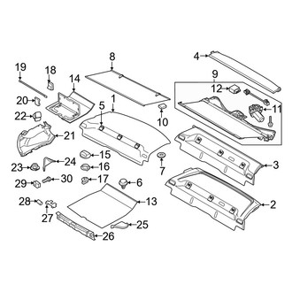 Volvo OE - Rear Body & Floor - Interior Trim