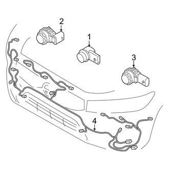 Volvo OE - Front Bumper & Grille - Electrical Components (B5 Core / B5 Plus / B5 Ultimate / T8 Recharge Plus / T8 Recharge Ultimate)