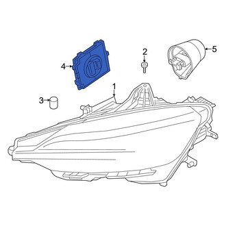 Volvo OE - Front Headlight Control Module