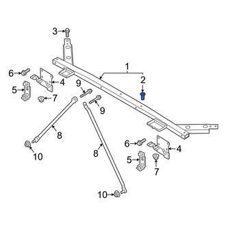 Volvo OE - Radiator Support Tie Bar Nut