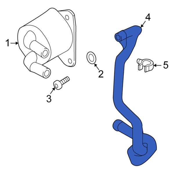 Engine Coolant Pipe