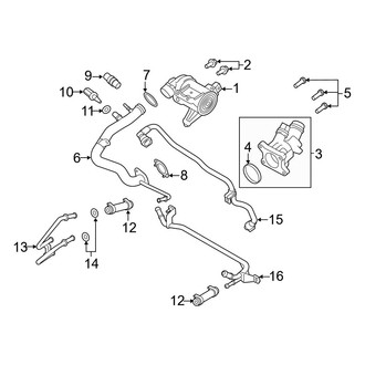 Volvo OE - Cooling - Water Pump (Gas)