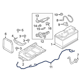 Volvo OE - Battery Cable