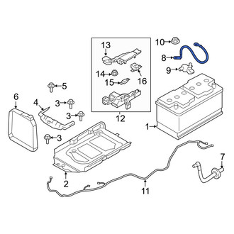 Volvo OE - Battery Cable