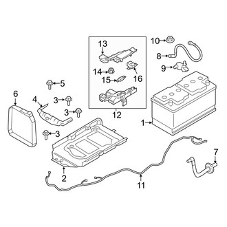 Volvo OE - Electrical - Battery (Conventional), (T8 Recharge Core / T8 Recharge Plus / T8 Recharge Ultimate)
