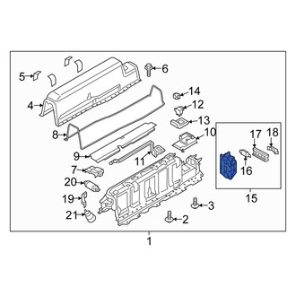 Volvo OE - Drive Motor Battery Pack Cooling Fan Relay