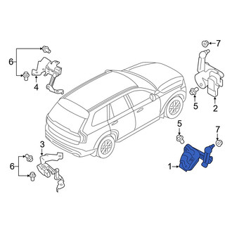 Volvo OE - Front Right Headlight Level Sensor