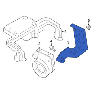 Volvo OE - Anti-Theft Alarm Siren Bracket