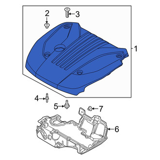 Volvo OE - Engine Cover