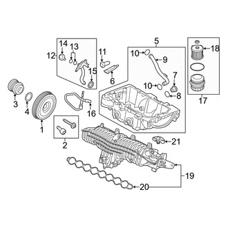 Volvo OE - Engine / Transaxle - Engine Parts (T5 Inscription / T5 Momentum / T5 R-Design)