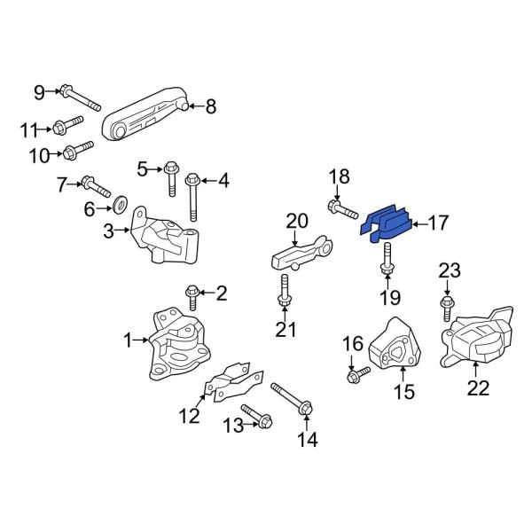 Engine Torque Strut