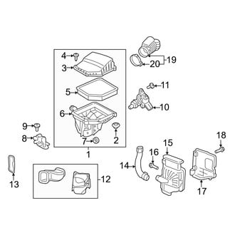 Volvo OE - Engine / Transaxle - Air Intake (PLUG-IN HYBRID EV-GAS (PHEV))