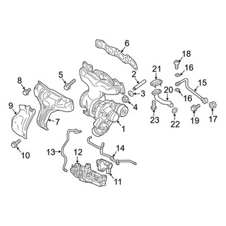 Volvo OE - Engine / Transaxle - Turbocharger & Components (T8 Recharge Plus / T8 Recharge Polestar / T8 Recharge Ultimate)