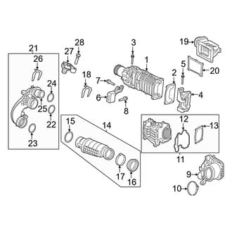 Volvo OE - Engine / Transaxle - Supercharger & Components (T8 Inscription / T8 R-Design)
