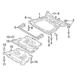 Volvo OE - Front Suspension - Suspension Mounting (T5 R-Design / T6 R-Design / T8 Polestar / T8 R-Design)