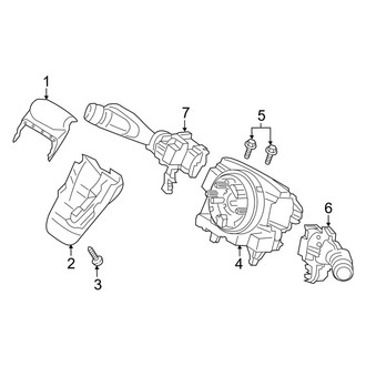 Volvo OE - Steering Column - Shroud, Switches & Levers