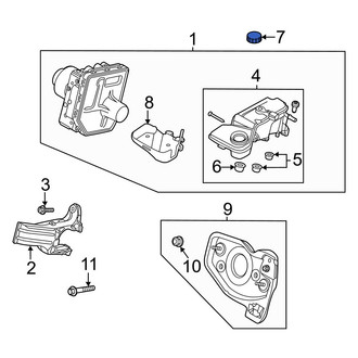 Volvo OE - Brake Master Cylinder Reservoir Cap