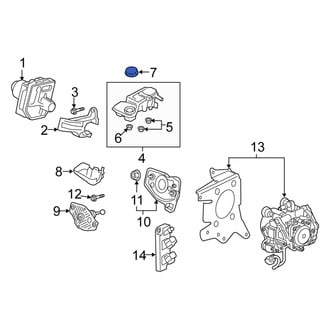 Volvo OE - Brake Master Cylinder Reservoir Cap