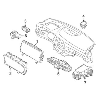 Volvo OE - Instrument Panel - Cluster & Switches